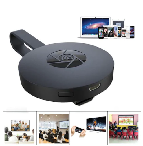 Streaming Media Player TV Casting Full HD Wireless Wi-Fi DLNA Android iOS