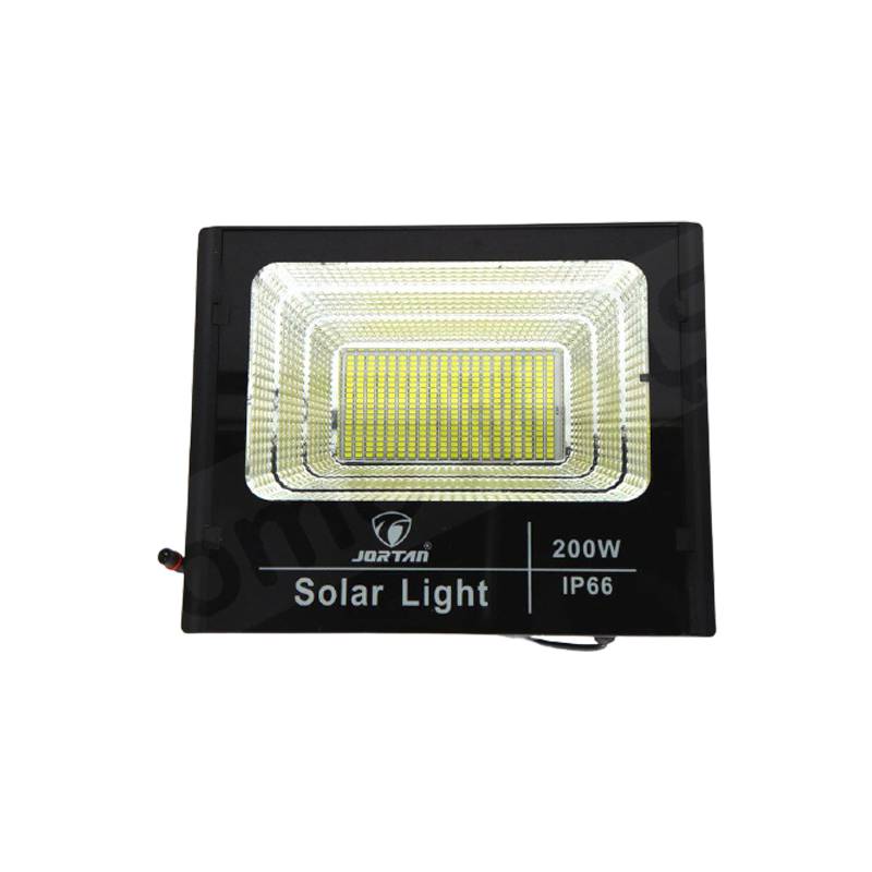 Proiector LED Jortan IP66 10W, panou solar si telecomanda cu functii multiple